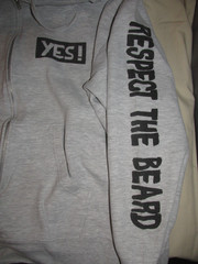 VTG WWE Daniel Bryan YES! Hoodie XL Mens Full Zip Sweatshirt Respect The Beard