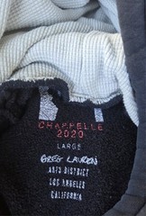 CHAPPELLE 2020 x Greg Lauren Fragment Hoodie Rare Designer Collaboration Size L