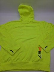 Polo Sport Ralph Lauren Hoodie Mens Large Pullover Performance Neon Green.#47108
