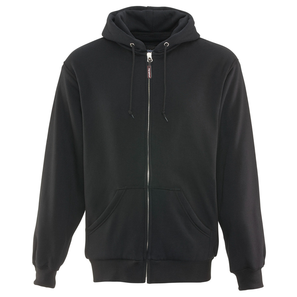 RefrigiWear Thermal Knit Lined Hoodie, Hooded Zip-Up Fleece Sweatshirt
