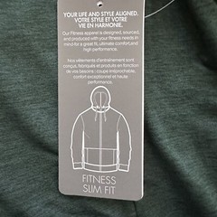 GAIAM NWT Mens M Time to Train LS 1/4 Zip Hoodie Pine Grove Heather Green NWT$70