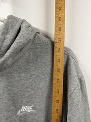 Nike Large Mens Hoodie Gray Long Sleeve Cotton Jersey Pullover Sweatshirt