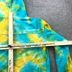 Kleep Hoodie Mens Medium Tie Dye Spell Out Graphic Super Spell Out