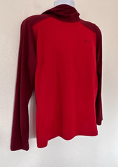 Rab Force Hoodie Large Red Lightweight Breathable Performance Wicking Base Layer