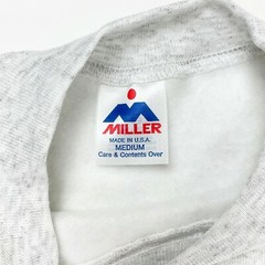 NWOT Vintage Miller Men’s Size Medium Light Heather Gray Pullover Sweatshirt
