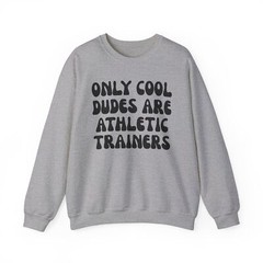 Athletic Trainer Sweatshirt Gifts Crew Neck Shirt Long Men