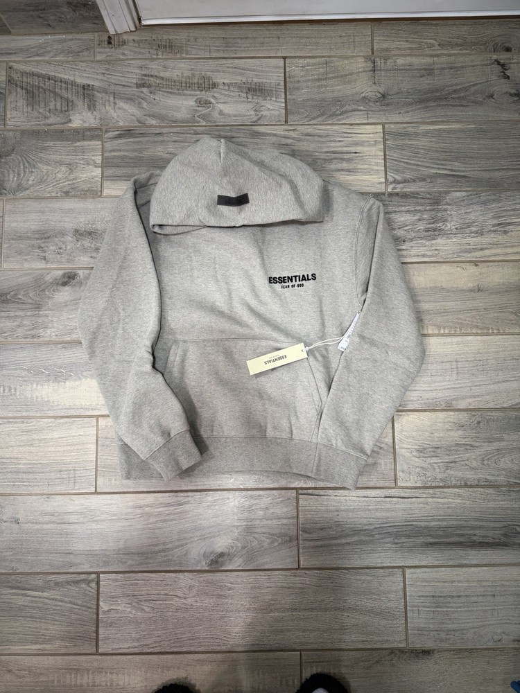Essentials Dark Oatmeal Hoodie