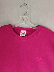 Vintage Olympics Sweatshirt Adult Large Purple Long Sleeve Crew Neck Logo USA