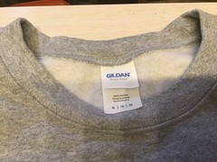 Gildan Adult Cotton/Polyester Crew Neck Heavy Blend Fleece Knit Sweatshirt XL