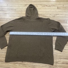 Old Navy Brown Hoodie Sweater Men XL Textured Fall Winter Classic Capsule XL