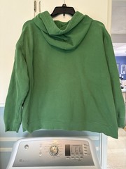 John Deere Unisex SZ XXL Front Zip Hooded Sweatshirt