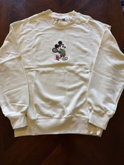 AUTHENTIC DISNEY MICKEY MOUSE Tennis OVERSIZED Sweatshirts NEW S,M, L,XL,XXL NWT