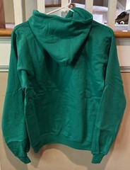 Mens XL Hoodie Fleece Kelly Green (Super Soft) Pullover Sweatshirt Fleece.”NEW”