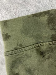 Lululemon City Sweat Hoodie Men Large Green Camo Tie Dye Athletic Pullover