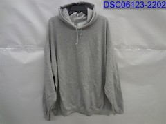 Gildan Mens 2XL Solid Gray Heavy Blend Pullover Hoodie