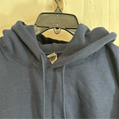 Gildan Unisex Navy Blue Sweatshirt Hoodie 2XL