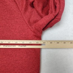 Nike Hoodie Mens L Red Pullover Therma-FIT Fleece Hooded Pockets DQ4834