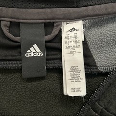 Adidas Climawarm Men’s Hoodie Size XL Black Gray Thumbholes Full Zip Fall Winter