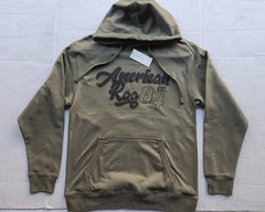 American Rag Men’s Apparel Dark Green Hooded Sweatshirt – Size: Medium