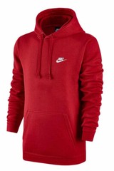 Nike Men’s Active Sportswear Long Sleeve Fleece Workout Gym Pullover Hoodie