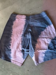Levi’s Men’s Seasonal Garment Dyed Tie Dye Sweatshorts Moon Dream Lilac