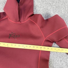 Kutting Weight Hoodie Adult Small Burgundy V4 Neoprene Sauna Neoprene Fitness