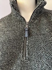 Telluride Clothing Company 1/4 Zip Charcoal Fleece Pullover Men’s Sz S