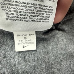 Nike Sportswear Full Zip Hoodie Mens XL Gray Lightweight Jersey Sweatshirt