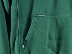 Vintage Shady LTD Pullover Med Hoodie Green Eminem Shady Y2K Hip Hop Gray Cuffs