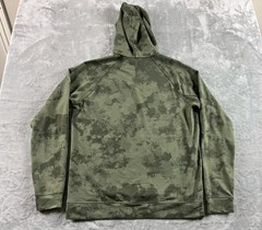 Lululemon City Sweat Hoodie Men Large Green Camo Tie Dye Athletic Pullover