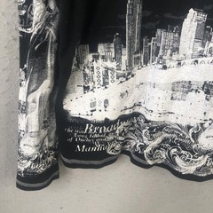New York New York Hoodie Teens XL Black Full Zip Statue Liberty Graphic USA Y2K