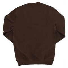 True Classic Men’s Basic Sweatshirt Crew Neck Long Sleeve Fleece, Ribbed Cuffs