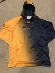 US Navy Midshipmen Under Armour Hoodie Size S Warrior Games