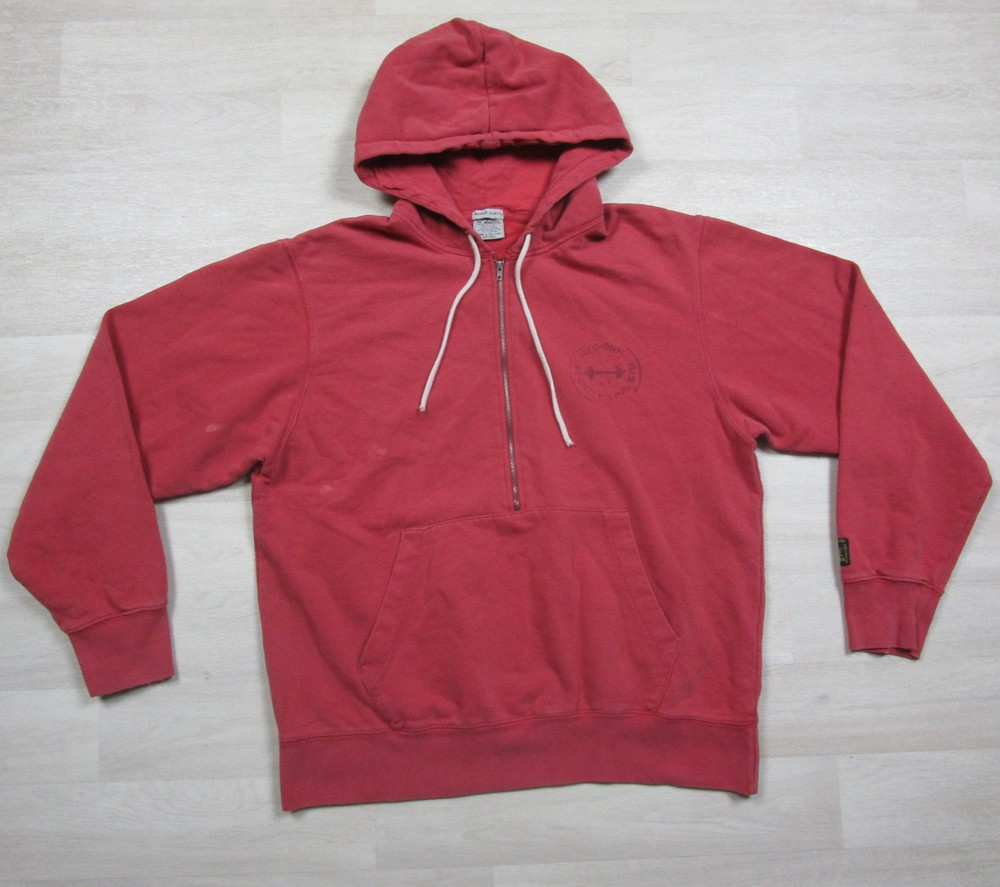 Vintage Y2K American Eagle Athletics Hoodie 1/2 Zip Men’s (L) Weightlifting Gym