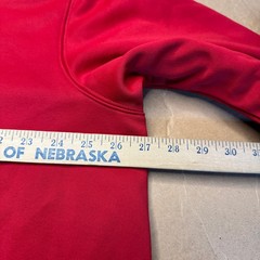 Adidas Nebraska Huskers Hoodie 2XL Red Climawarm NCAA College Pullover