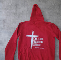 XS Bible Verse Hoodie, Gym Apparel, Weightlifting Hoodie, Gym Wear