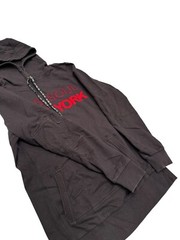 Vtg Triple Five Soul Pullover Hoodie Black Logo Men’s L 555-Soul New York Y2K