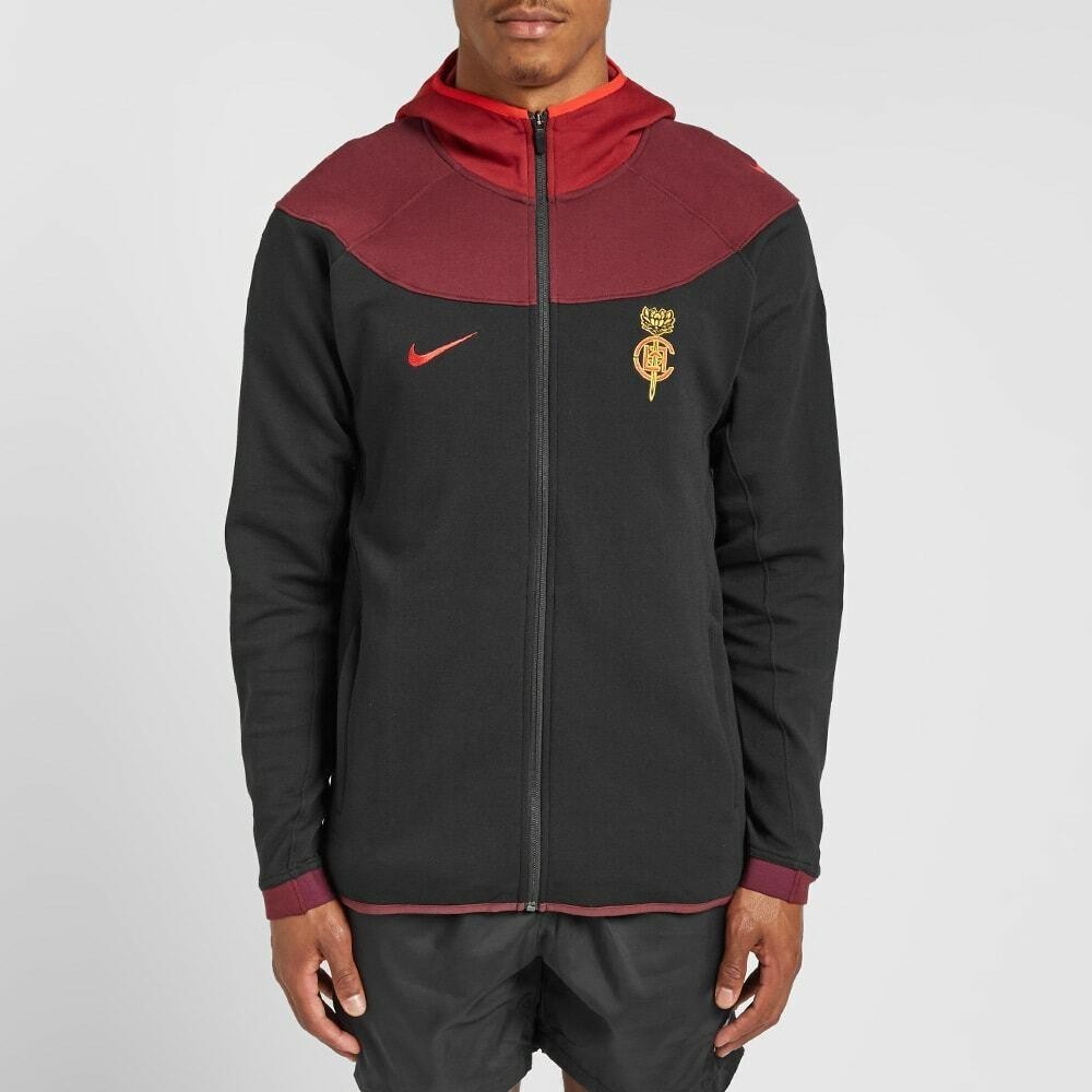 Nike x CLOT NRG GE Men’s Chinese Dragon Hoodie Black University Red Size Medium