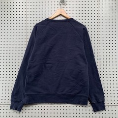 Officine Generale Daily Classics Sweatshirt Men Medium Navy Blue Crewneck Cotton