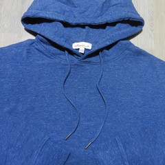 PETER MILLAR Mens S SMALL HOODIE LAVA WASH RAVINE BLUE PULLOVER SWEATSHIRT