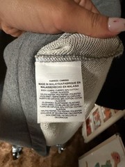 Nike Men’s Gray Modern French Terry Pullover Hoodie Size Medium