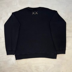 UNIQLO x KAWS COMPANION Family Sweatshirt Black Size M Mens Graphic Pullover UT⁠