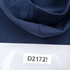 vineyard vines Mens XXS Navy Blue Pullover Hoodie Whale Logo Striped Trim
