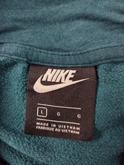 NIKE Hoodie Men’s Large Logo Pocket Cotton Rayon Poly Green