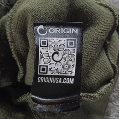 Origin Sweatshirt Mens Large Green 100 Kilo Fleece Made USA Crewneck Pullover