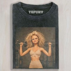 GYM DOLL GIRL FUNNY FACE MEME V2 UNISEX TEE