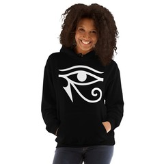 Eye of Horus Hoodie Egyptian Mythology streetwear graphic Egypt Gods protection