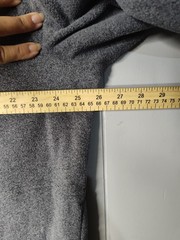 Goodfellow Half Zip Sweatshirt Mens 2XL Gray Mock Neck Long Sleeve Pockets NWT