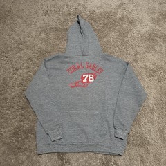 Vintage Coral Gables Hoodie Mens Large Russell Athletic Made in USA Pullover 80s