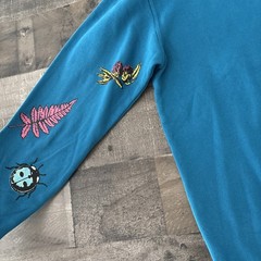 Nocturnal Wonderland pullover Sweatshirt Adult L Blue